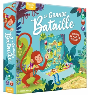 La grande bataille : trouve le plus de trésors ! - Pauline Amelin