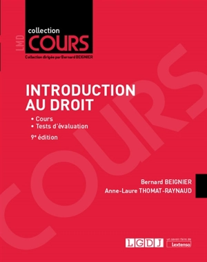 Introduction au droit : cours : premier semestre de L1 - Bernard Beignier