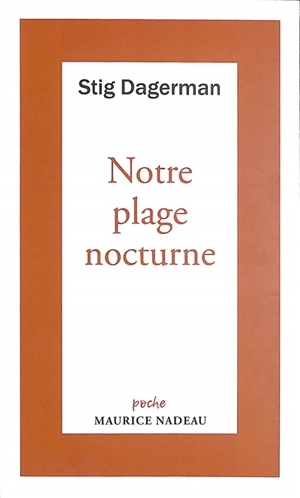 Notre plage nocturne - Stig Dagerman