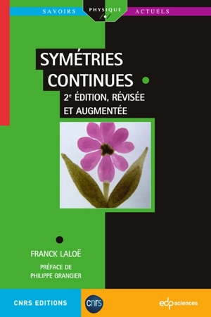 Symétries continues - Franck Laloë