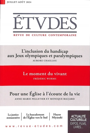 Etudes, n° 4317