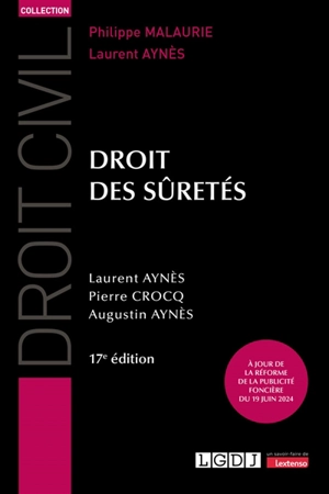 Droit des sûretés - Laurent Aynès