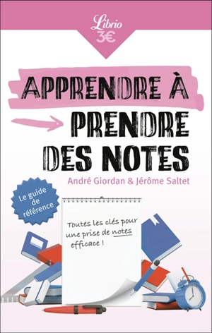 Apprendre à prendre des notes - André Giordan