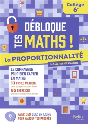 La proportionnalité : collège, 6e - Bertrand Cortial