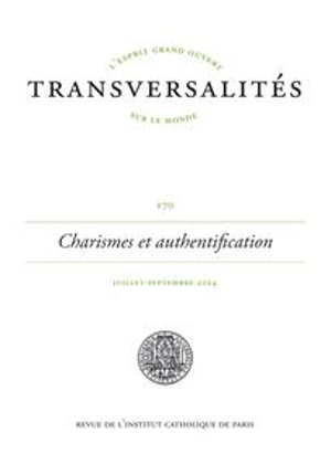 Transversalités, n° 170. Charismes et authentification