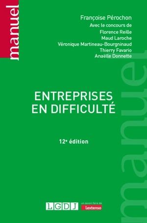 Entreprises en difficulté - Françoise Pérochon