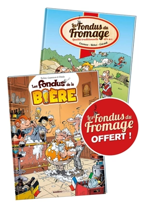 Les fondus de la bière + Les fondus de fromage offert - Hervé Richez