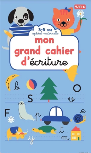 Mon grand cahier d'écriture : 3-6 ans - Milkids