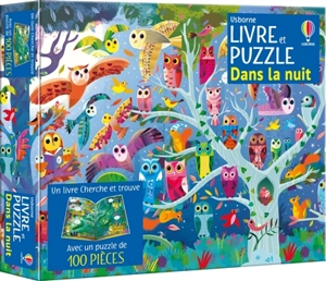 Dans la nuit : Coffret Livre et puzzle : Dès 5 ans