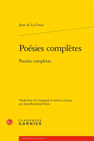 Poésies complètes. Poesias completas - Jean de la Croix