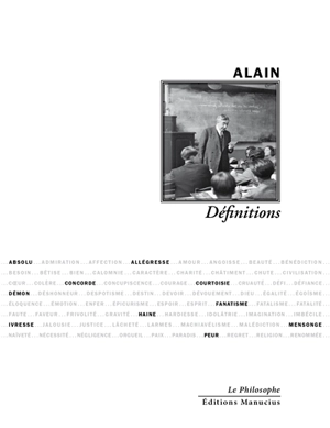 Définitions - Alain