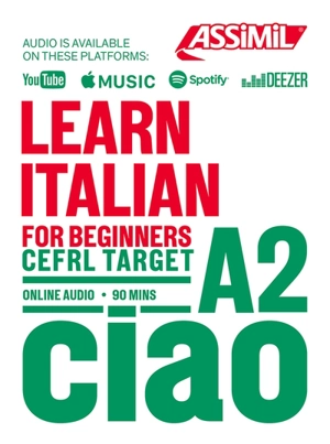 Learn Italian : for beginners, CEFRL target A2 - Federico Benedetti