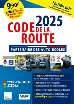 Code de la route 2025 - Activ permis