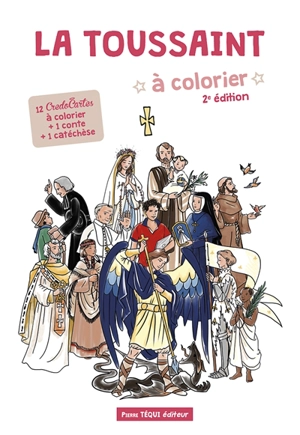 La Toussaint à colorier - Odile Haumonté