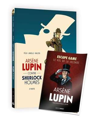 Arsène Lupin contre Sherlock Holmes : pack vol. 2 + escape game - Jérôme Félix