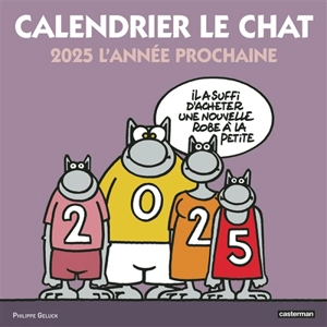 Calendrier Le Chat 2025 - Philippe Geluck