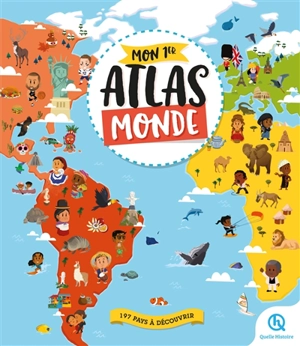 Mon 1er atlas monde : 197 pays à découvrir - Margot Boutges