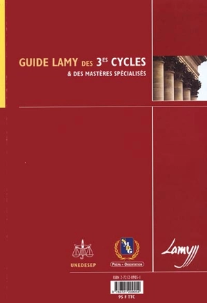 Guide des troisièmes cycles