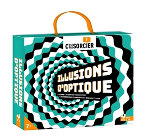 C'est pas sorcier ! : les illusions d'optique : coffret avec accessoires - Laurence Féraud