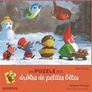 Benjamin le lutin de Noël : un puzzle des drôles de petites bêtes - Antoon Krings