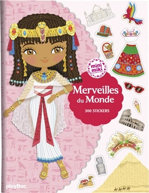 Minimiki : Stickers - Merveilles du Monde : 300 Stickers