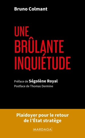 Une brûlante inquiétude - Bruno Colmant