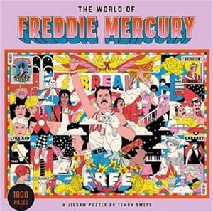 The World of Freddie Mercury A Jigsaw Puzzle - Timba Smits