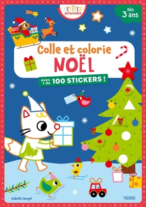 Noël : colle et colorie - Isabelle Jacqué