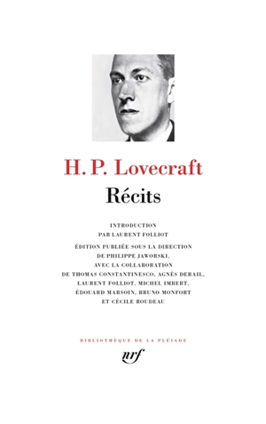 Récits - Howard Phillips Lovecraft