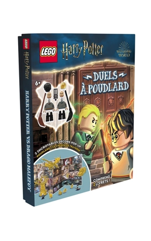 Lego Harry Potter : duels à Poudlard : 2 incroyables décors pop-up, Poudlard + le Chemin de traverse - Wizarding world