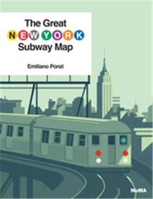 The Great New York Subway Map - Emiliano Ponzi