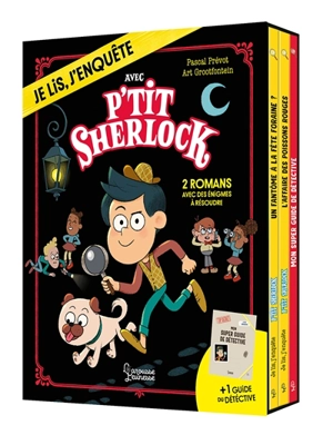 Coffret P'tit Sherlock : 2 romans + 1 guide détective - Pascal Prévot