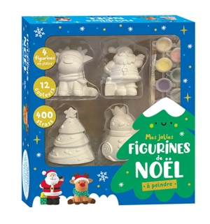 Mes jolies figurines de Noël à peindre - Atelier Cloro