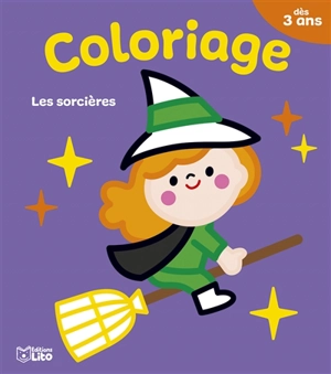 Coloriage : les sorcières - Bérengère Staron