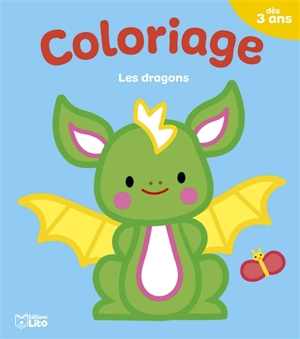 Coloriage : les dragons - Bérengère Staron