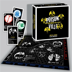 Poison Ville : le jeu de la Série noire - Nicolas Bonnefoy