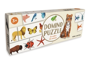 Domino puzzle : la couleur des animaux - Adeline Ruel