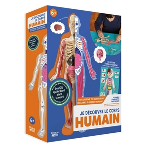 Je découvre le corps humain : assemble ta maquette anatomique. Discovering the human body : assemble your anatomical model. Descubro el cuerpo humano : ensembla tu maqueta anatomico