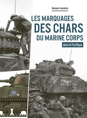 Les marquages des chars du Marine Corps dans le Pacifique - Romain Cansière