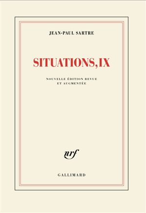 Situations. Vol. 9. Politique et autobiographie - Jean-Paul Sartre