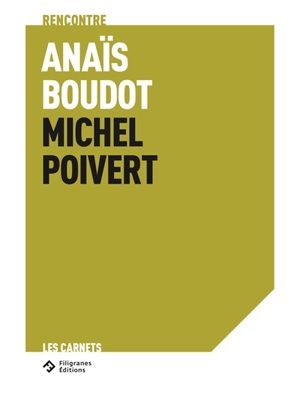 La colonie intérieure : Anaïs Boudot rencontre Michel Poivert - Anaïs Boudot