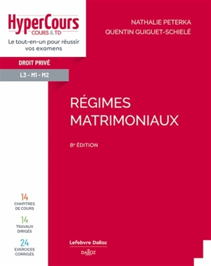 Régimes matrimoniaux - Nathalie Peterka