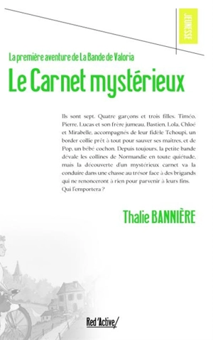 Le carnet mystérieux : la première aventure de la bande de Valoria - Thalie Bannière