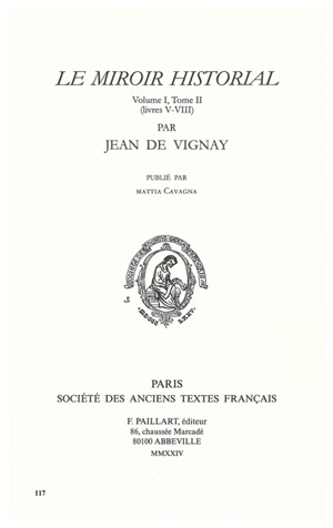 Le miroir historial. Vol. 2. Livres 5-8 - Vincent de Beauvais