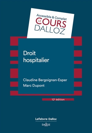 Droit hospitalier : 2024 - Claudine Esper