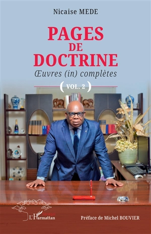 Pages de doctrine : oeuvres (in)complètes. Vol. 2 - Kouamé Nicaise Mede Zinsou