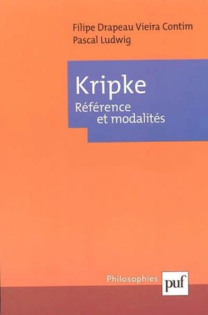 Kripke : référence et modalités - Filipe Drapeau Vieira Contim