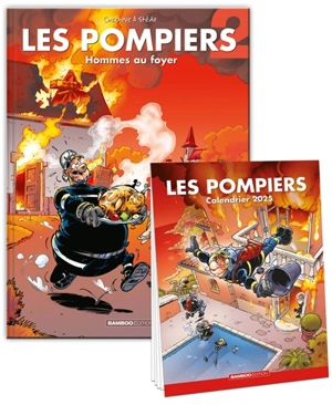 Les pompiers : pack tome 2 + calendrier 2025 - Christophe Cazenove