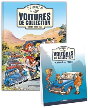 Les fondus de voiture de collection : pack tome 1 + calendrier 2025 - Hervé Richez