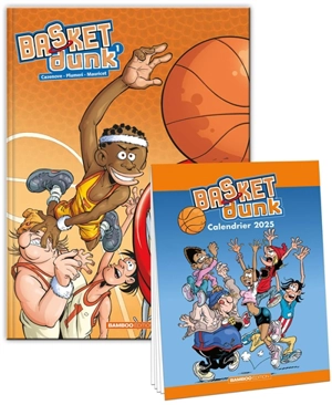 Basket dunk : pack tome 1 + calendrier 2025 - Christophe Cazenove